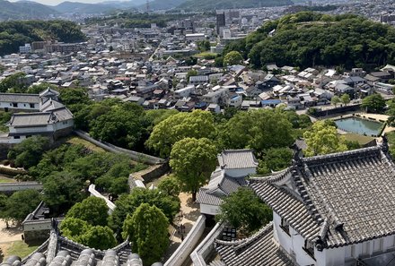 Japan for family individuell - Himeji - Überblick auf die Stadt