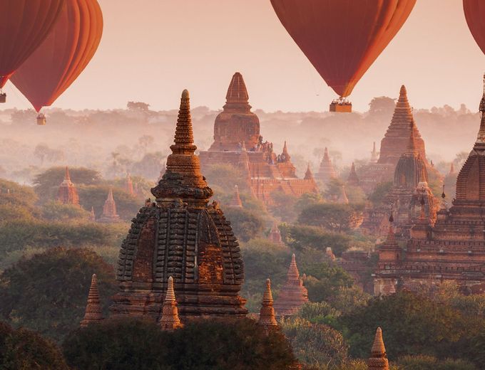 Mayanmar mit Jugendlichen - Tempel Bagan