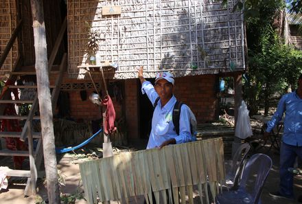 Vietnam & Kambodscha Familienreise -Stelzenhäuser
