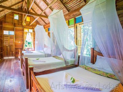 Thailand Familienreise - Thailand for family  - Arts Riverview Lodge - family room