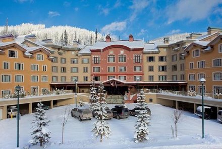 Westkanada for family - Nancy Greene's Cahilty Lodge - Winter