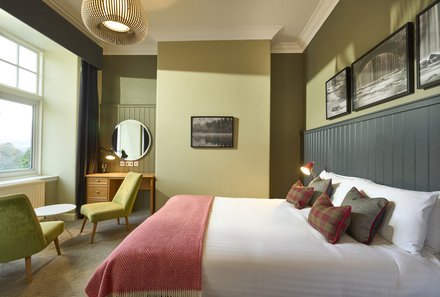 Schottland Familienreise - Schottland mit Kindern - Peebles Hydro Hotel - Zimmer