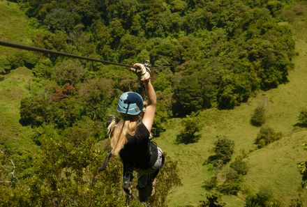 Costa Rica Familienreisen - Costa Rica Family & Teens - Canopy im Regenwald