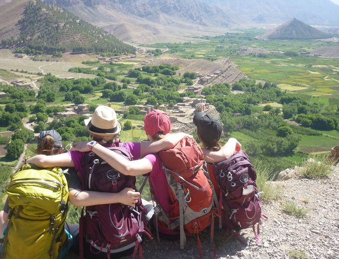 Familienreise Marokko - Blick ins Tal