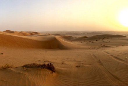 Erfahrung im Oman mit Kindern - Wüste