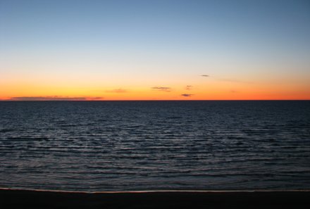 Baltikum for family - Jurmala mit Sonnenuntergang