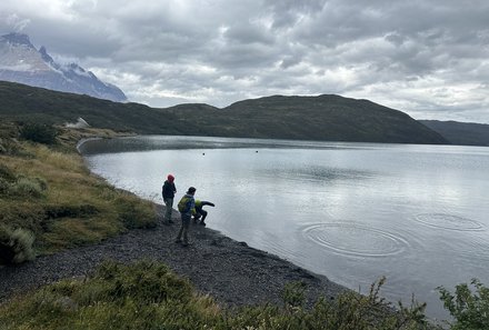 Patagonien Family & Teens - Lago Grey - Kinder am Wasser
