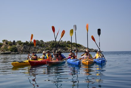 Familienreisen Griechenland - Kajaktour