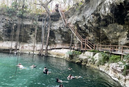 Mexiko for family Deluxe - Chichen Itza - Badespaß in der Cenote