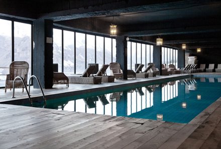 Georgien Familienreise - Georgien for family - Design-Hotel Rooms Pool