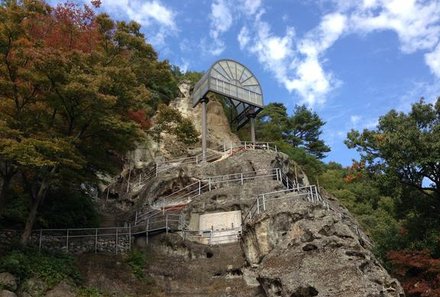 Südkorea for family - Golgulsa Templestay - Tempelanlage