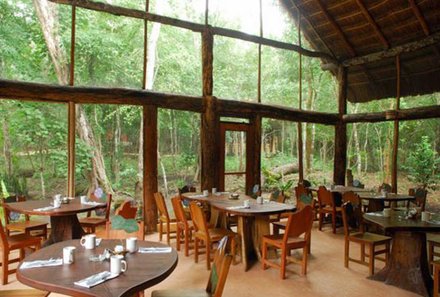 Mexiko Family & Teens - Hotel Puerta Calakmul - Speisesaal
