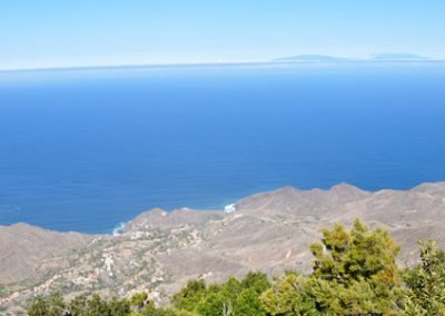 La Gomera Familienurlaub - Ausblick Küste La Gomera