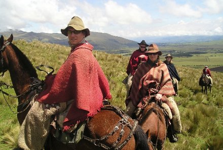 Familienreise Galapagos - Galapagos Family & Teens - Reiten am Fuße des Cotopaxi