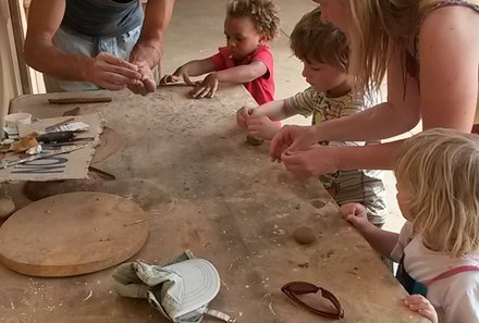 Kapverden mit Kindern - Familienurlaub Kapverden - Töpferkurs