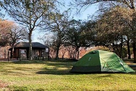 Namibia & Botswana mit Jugendlichen - Namibia & Botswana Family & Teens - Ngonga - Namushasha River Campsiste - Campingplatz