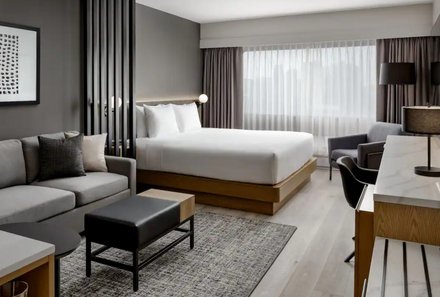 Ostkanada for family - Ostkanada Familienreise mit Kindern - Hyatt Place Montréal Downtown - Zimmer