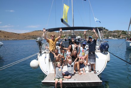 Familienreise Griechenland - Griechenland for family - Segelreise - Familien auf Yacht