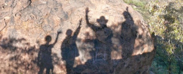 Souvenirs von der Afrika Familienreise - Schatten