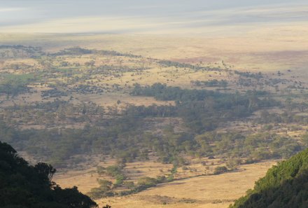 Tansania mit Kindern  - Tansania for family - Blick in die Steppe