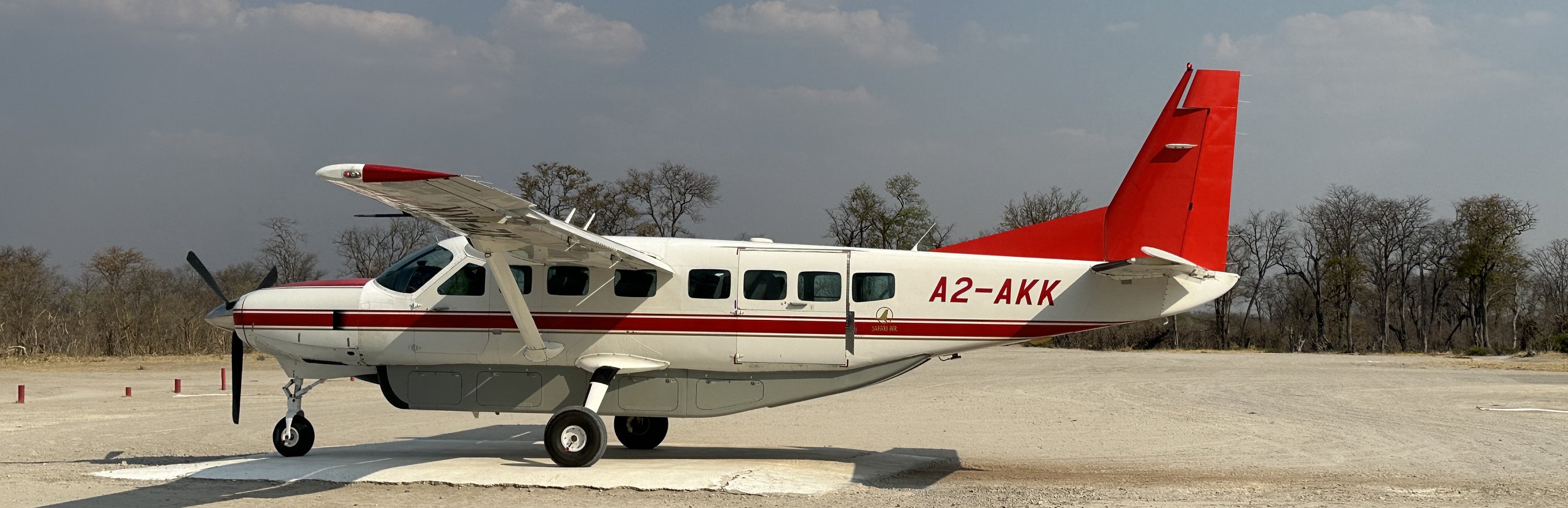Botswana Flug-Safari mit Kindern - Botswana Rundreise mit Kindern - Buschflugzeug