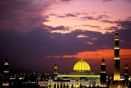 Oman Familienreise - Interview mit unserem Reiseleiter - Sonnenuntergang