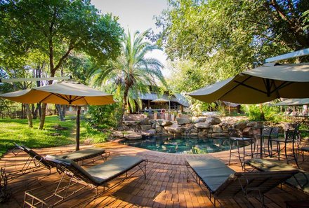 Namibia Familienreise individuell - Namibia for family - Lokuthula Lodges - Pool