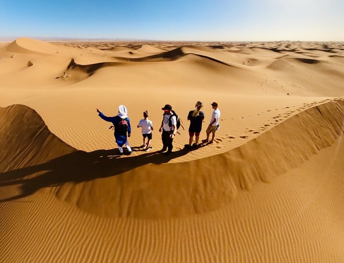 Marokko mit Jugendlichen - Marokko Family & Teens - Panorama in der Wüste