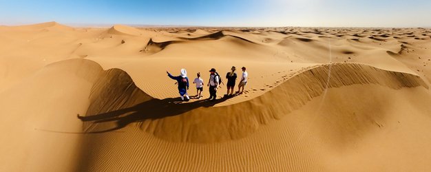 Marokko mit Jugendlichen - Marokko Family & Teens - Panorama in der Wüste