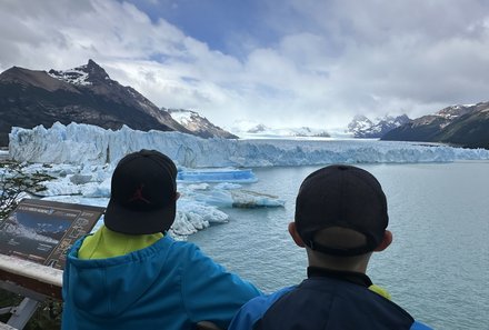 Patagonien Family & Teens - Gletscher Perito Moreno - Gletscher und Kinder