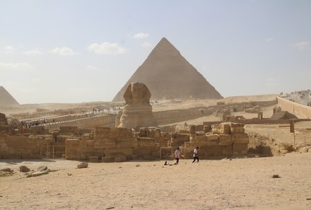 Familienreise Ägypten - Ägypten for family - Sphinx und Pyramiden von Gizeh