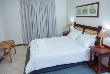 Namibia Familienreise - Namibia Family & Teens - Alte Brücke Resort - Schlafzimmer