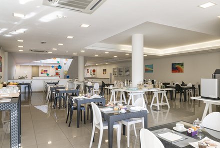 Sizilien Familienreise - Sizilien Family & Teens - Esperia Palace Hotel - Essbereich