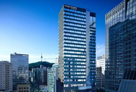 Südkorea for family - Four Points by Sheraton - Außenansicht