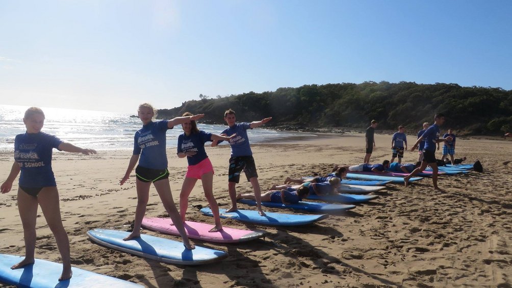 Australien Familienreise - Australien for family - Surfkurs für Kinder