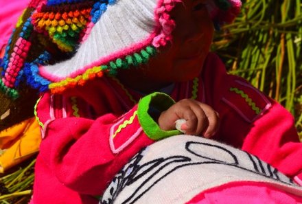 Peru Familienreise - Peru Teens on Tour - Kind in traditioneller Kleidung