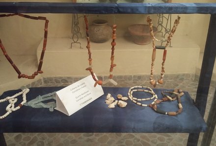 Kolumbien Familienreise - Kolumbien Family & Teens - Schmuck im Muesum Tayrona