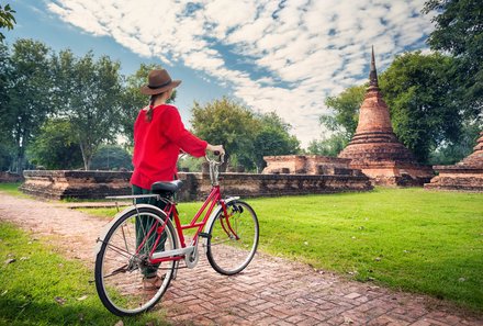 Thailand mit Jugendlichen - Thailand Family & Teens - Sukhothai Fahrradtour