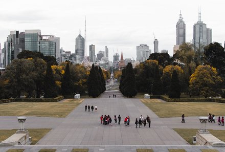 Australien for family - Australien Familienreise - Melbourne Skyline