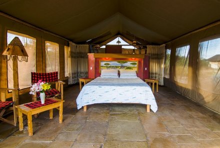 Kenia Familienreise - Kenia for family individuell - Amboseli Sentrim Camp Zimmer