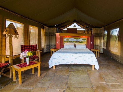 Kenia Familienreise- Amboseli Sentrim Camp Zimmer