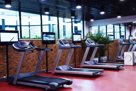 China Familienreise - China mit Jugendlichen - Mercure Beijing Downtown - Fitnessstudio