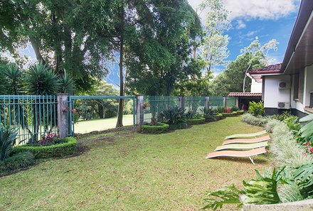 Costa Rica Familienurlaub - Costa Rica individuell - Terrazas de Golf - Garten