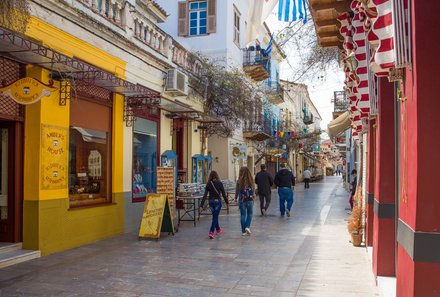 Familienreisen Griechenland - Nafplio Altstadt