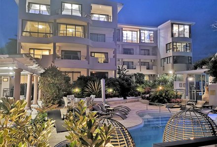 Südafrika mit Jugendlichen - Südafrika Family & Teens - Hermanus - Misty Waves Boutique Hotel - Außenansicht