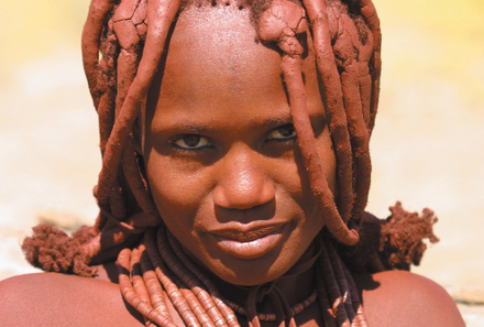 Namibia mit Kindern - Namibia individuell - einheimisches Mädchen in Namibia