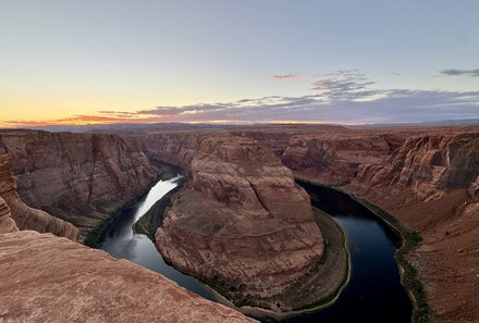 USA Südwesten mit Kindern - USA Westküste for family individuell - Abenteuer im Wilden Westen - Flusskurve Horseshoe Bend