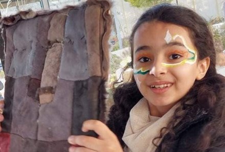 Jordanien Rundreise mit Kindern - Jordanien for family - jordanisches Mädchen