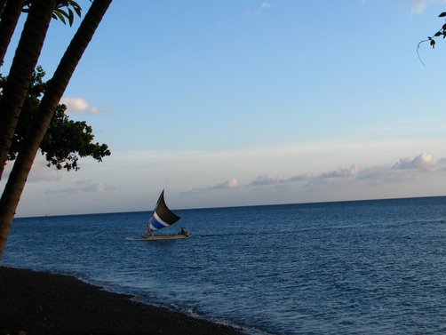 Bali Familienurlaub - Verlängerungen für Familienreisen auf Bali & Java - Blick auf das Wasser am Amed Beach