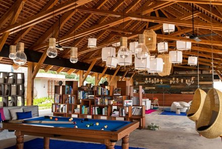 Serengeti mit Kindern individuell - Tansania for family deluxe - Sansibar - Zuri Zanzibar Resort - Billard 